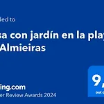 Casa Con Jardin En La Playa De Almieiras Feriehus *