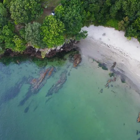 Casa Con Jardin En La Playa De Almieiras *