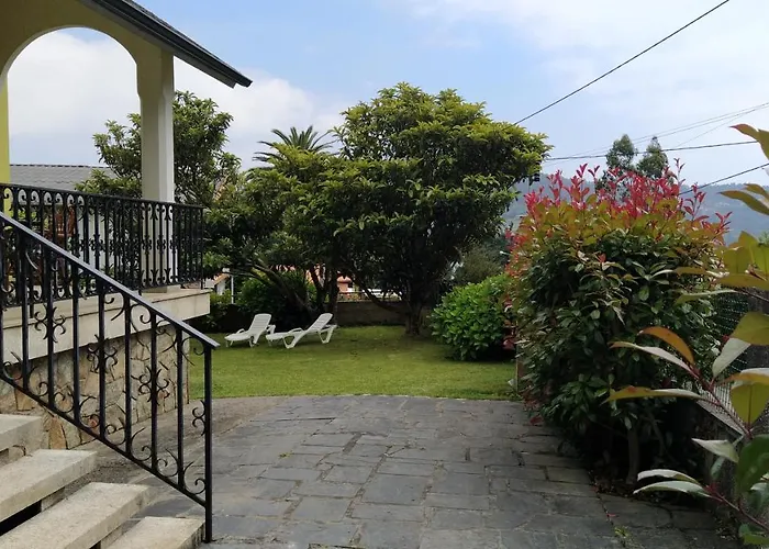 度假居 Casa Con Jardin En La Playa De Almieiras Fene