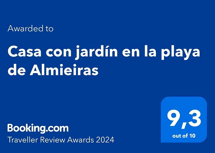 Casa Con Jardin En La Playa De Almieiras 度假居 *