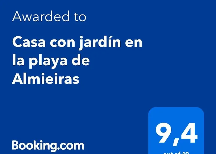 度假居 Casa Con Jardin En La Playa De Almieiras *